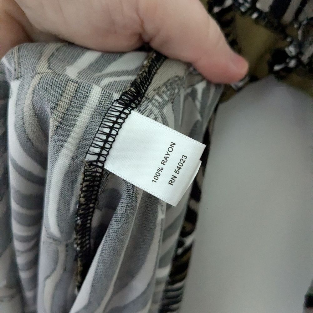 Banana Republic x Issa London Zebra Print Jersey Kimono Wrap Dress - Picture 8 of 8